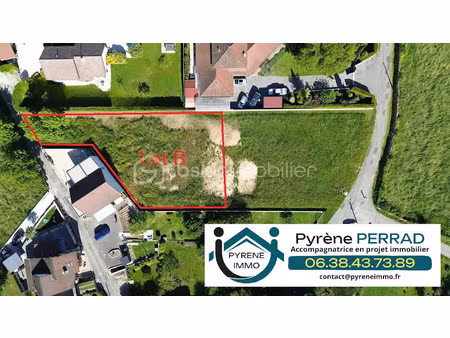vente terrain 1172 m² à ceyzérieu (01350)  78 750 €