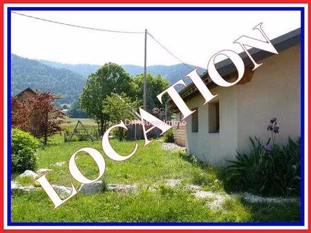 appartement plain-pied - 2 chambres - autrans - vercors - 38 - isère