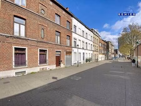 a vendre à anderlecht: maison d'habitation (possibilité bi-f