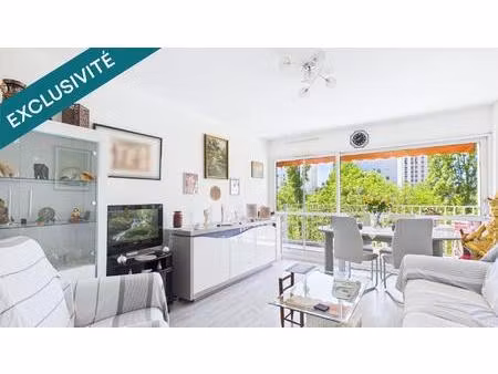 nouveauté - 3 pièces de 67 m² - balcon - ascenseur - 10 min métro ligne 14