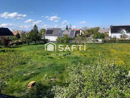 superbe terrain de 851 m² libre de constructeur et viabilisé