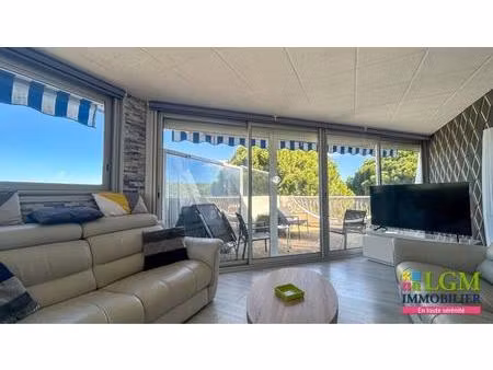 appartement de type 3 de 74m² avec terrasses et garage