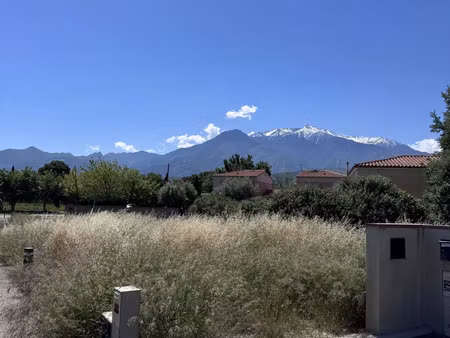 terrain à bâtir à prades (66500)