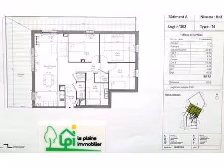 vente appartement 4 pièces à épron (14610) : à vendre 4 pièces / 90m² épron