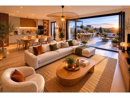 magnifique 4 pièces en dernier étage avec grande terrasse – orly / avenue de la victoire –