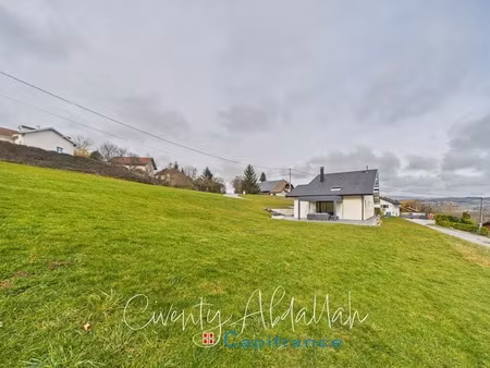filliere (74) villa contemporaine avec vue panoramique & terrain construuctible – opportun