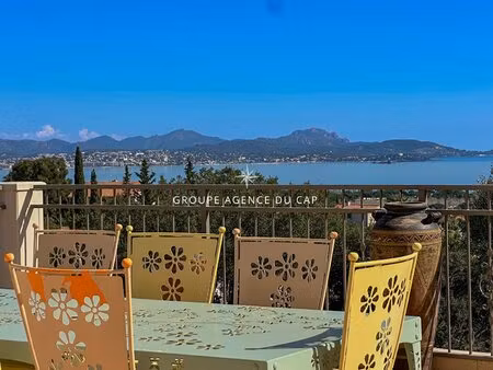 a vendre villa vue mer a saint aygulf double garage piscine 6 chambres