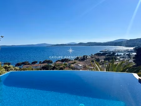 villa d'exception vue mer panoramique a pied du village de san-peire aux issambres