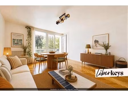 appartement t3 lumineux avec balcon de 72m² - rue baraban - quartier part dieu / villette