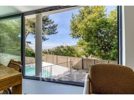 marseille 7è roucas blanc - maison d'architecte avec piscine