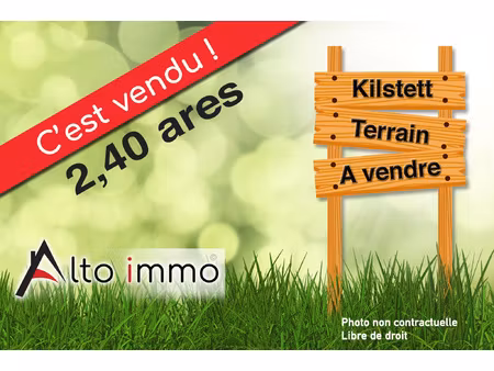 nouveaute : terrain constructible de 2 4 ares
