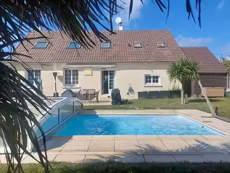 vente maison 5 pièces 140 m² à hauteville-sur-mer (50590)  399 000 €