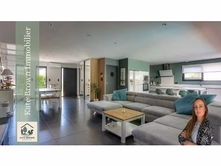 maison contemporaine familiale avec suite parentale  4 chambres  salle de jeux  garage et.