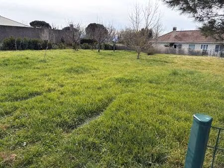 terrain constructible viabilisé à vendre