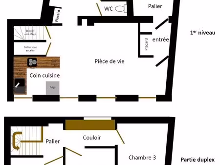 appartement 3 chambre centre ville