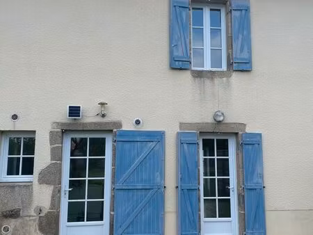duplex au coeur de bourg avec espace vert partagé