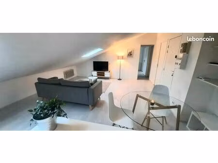 appartement meublé t2 standing centre-ville
