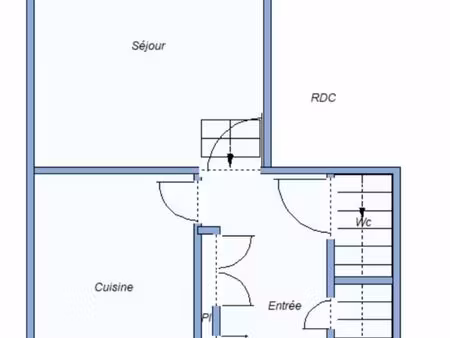 maison ville 2 chambres 73m²