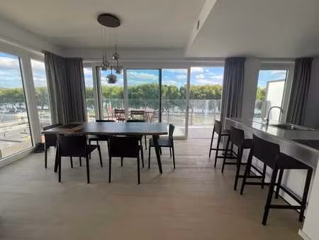 appartement meublé 3 chambres - double vue meuse