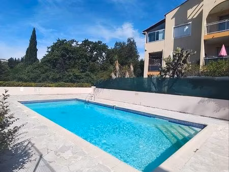 2 pieces résidence avec piscine le cannet