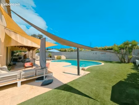 villa familiale à mougins – 176 m² habitables + garage 24 m² – piscine diffazur – terrain 