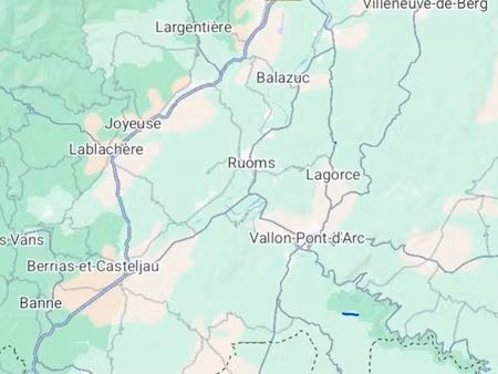 recherche maison à rénover sud ardèche