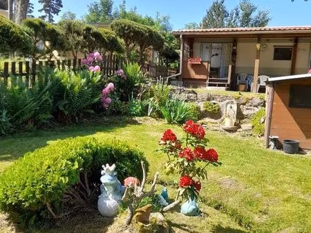 mobilhome et terrain dans prl les pins en ardèche