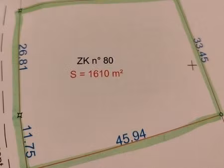 terrain constructible viabilisé