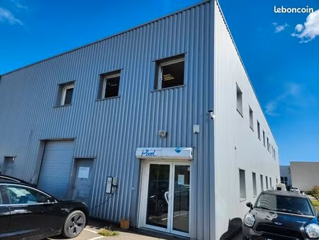 local professionnel bureaux + atelier 474 m² zone d'activité davézieux libre sous 3 mois