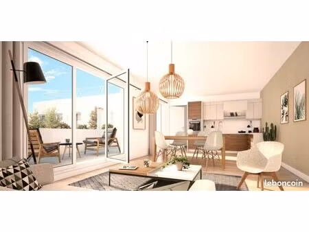 appartement 3 pièces 62 m²