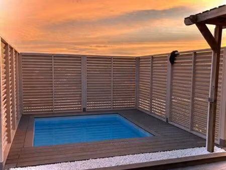 sainte luce - vue mer -villa 3 chambres avec piscine 2200/mois