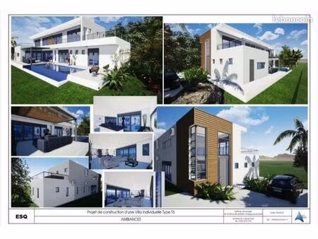 à vendre – terrain constructible de 500 m² avec vue mer à trois-rivières