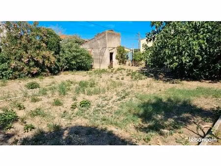 cuxac d’aude terrain non constructible