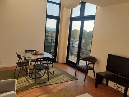 5p duplex meublé - 4 chambres - en face essec -quartier grand centre