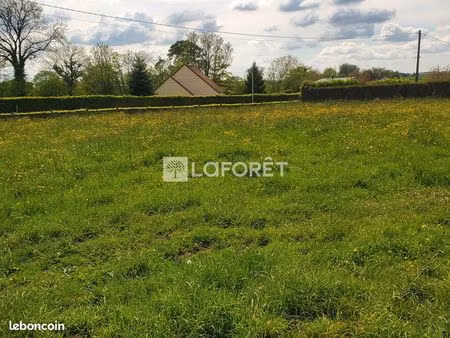 terrain 576 m² aunay sur odon