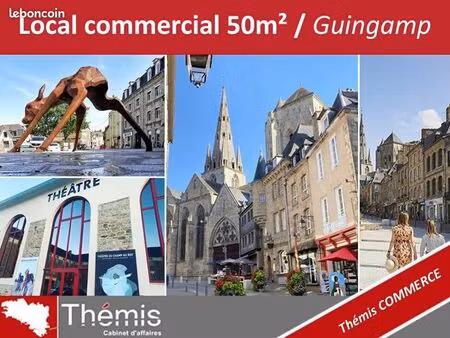 local commercial 50 m² guingamp