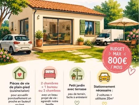 recherche maison à louer