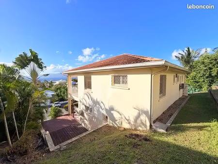 villa vue sur mer + t2 indépendant - anse à l’âne - les trois-ilets (972)