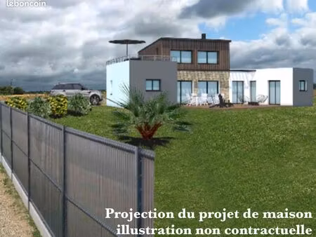 terrain 1570 m² ploneour lanvern