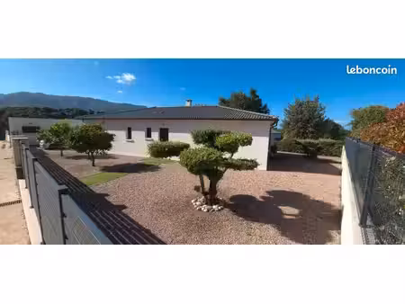 maison de plain pied 98 m2 et double garage de 36 m2