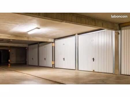 garage au sous sol