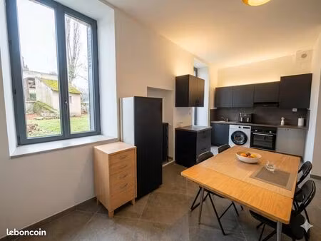 maison entièrement rénovée avec jardin – louée 600 euros /mois – idéal investissement ou r