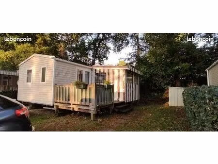 vends mobil-home irm sibella (2009)  32 m²  en très bon état. vendu meublé et équipé