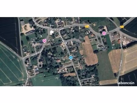 terrain 1 400 m² bacqueville