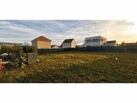 terrain 525 m² courcelles sur seine