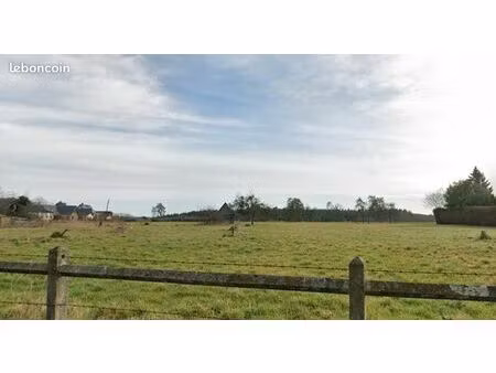 terrain 988 m² fierville les parcs