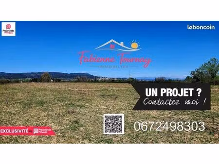 terrain agricole 15 239 m² saint victor la coste