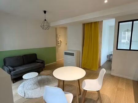 brest centre jaurès - superbe t1 bis de 29m2 entièrement rénové - dalle béton - dpe c