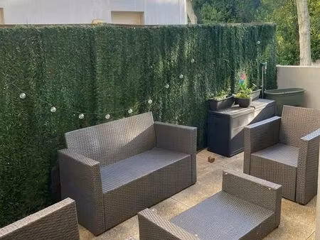 appartement t3 62m² + terrasse 22m² + garage & parking