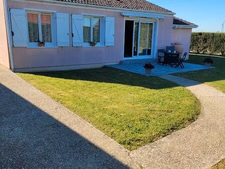 maison plain pied sur terrain clos habitable de suite